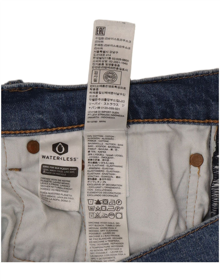 Levi's muške uske traperice W32 L30 plavi pamuk