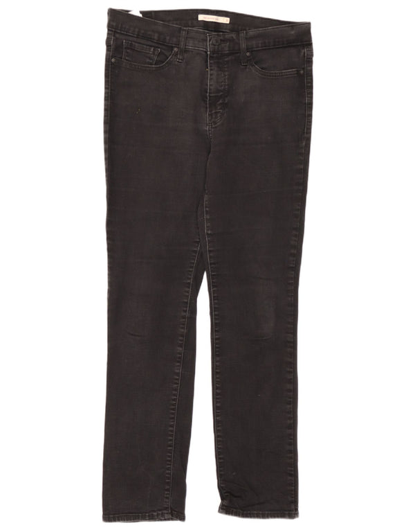 Levi's ženske 312 uske traperice W31 L30 crni pamuk