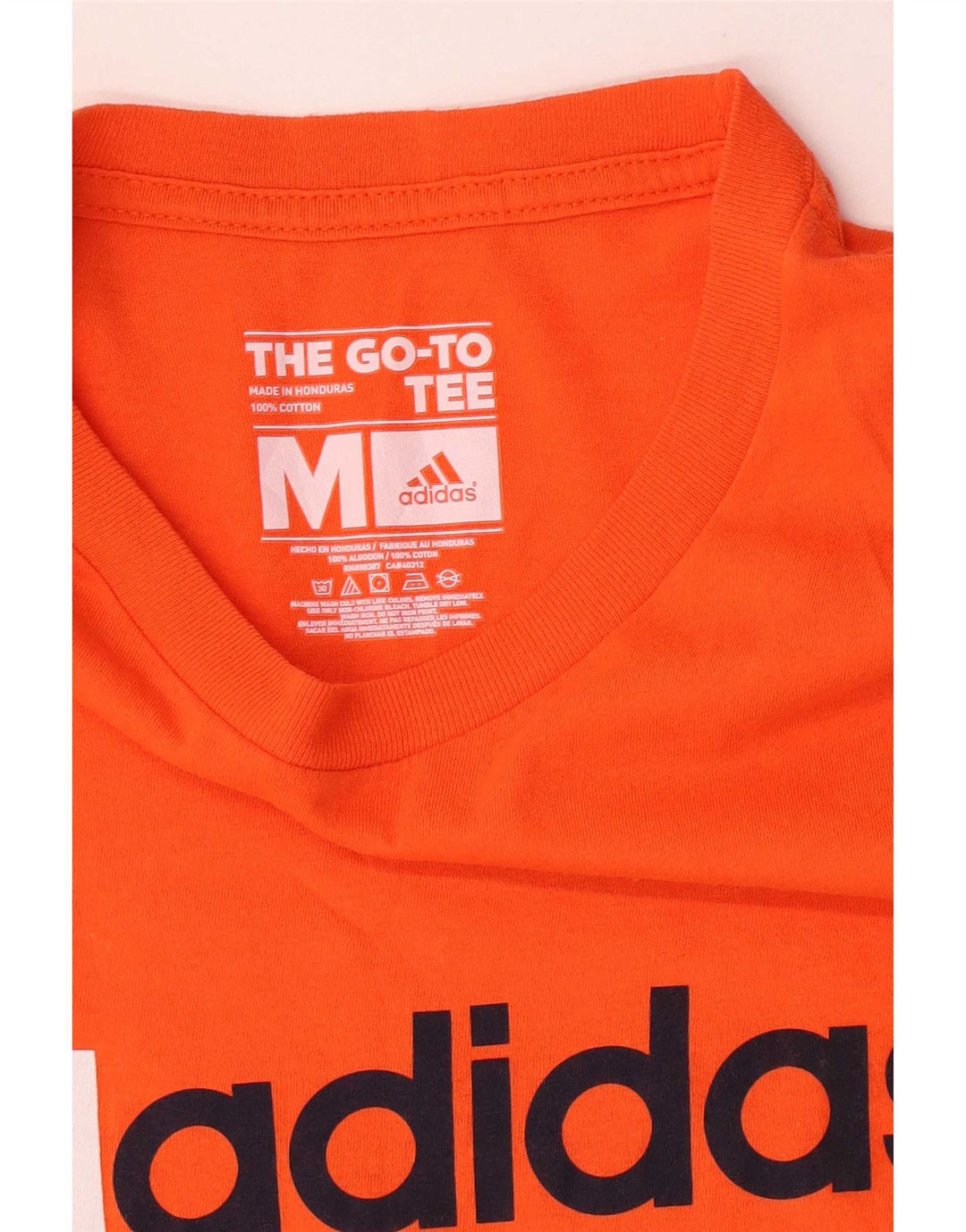 Adidas muška majica kratkih rukava srednje veličine, narančasta, pamuk