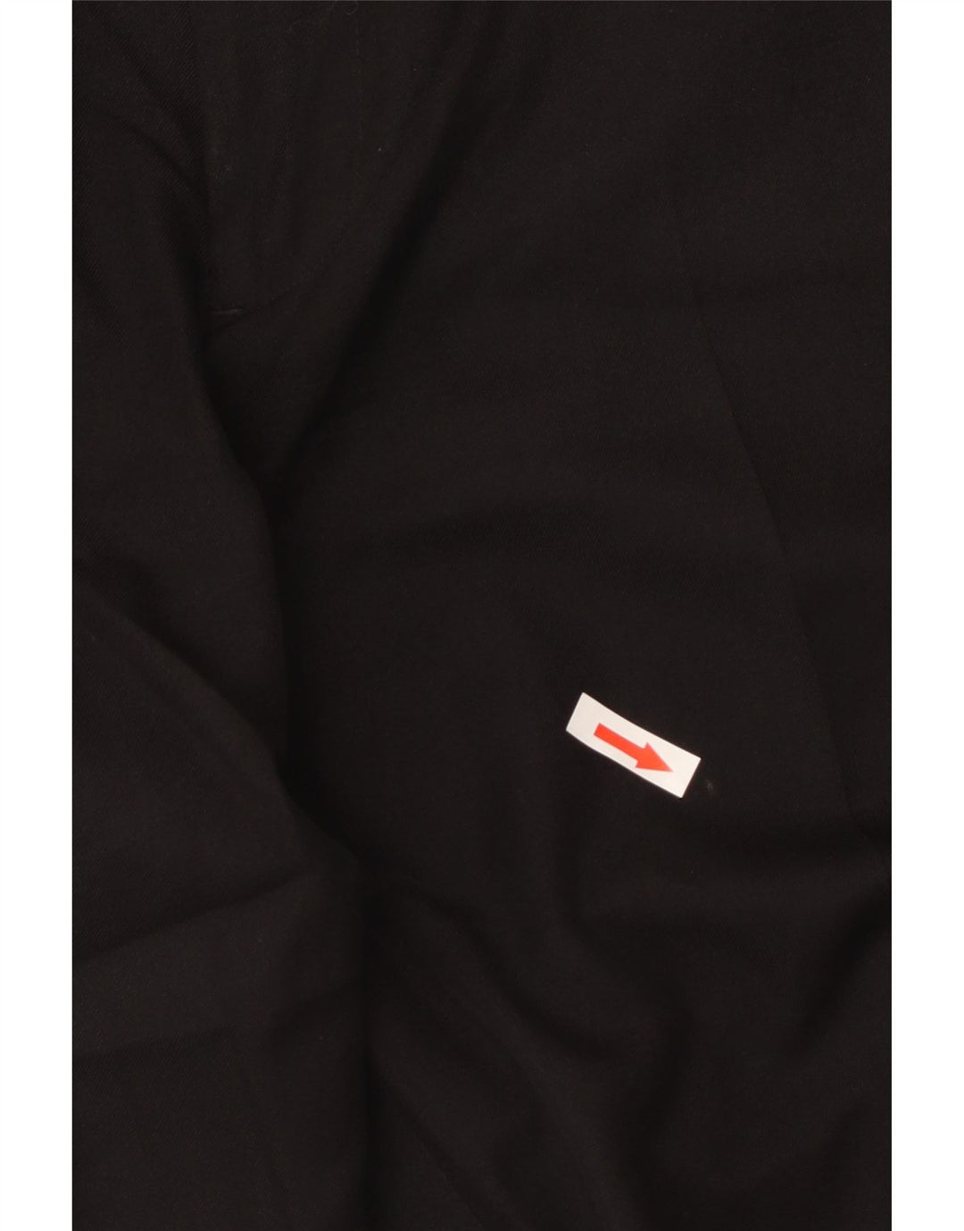 Izod muške ravne chino hlače W34 L32 crni poliester