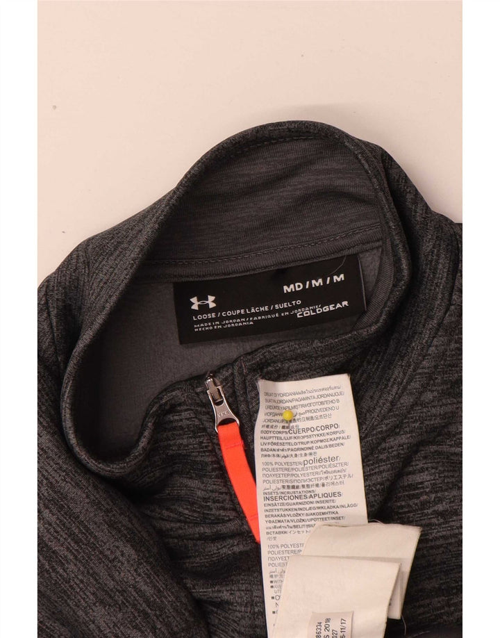 Under Armour Muški Cold Gear Pulover Gornji dio trenirke srednje sive boje