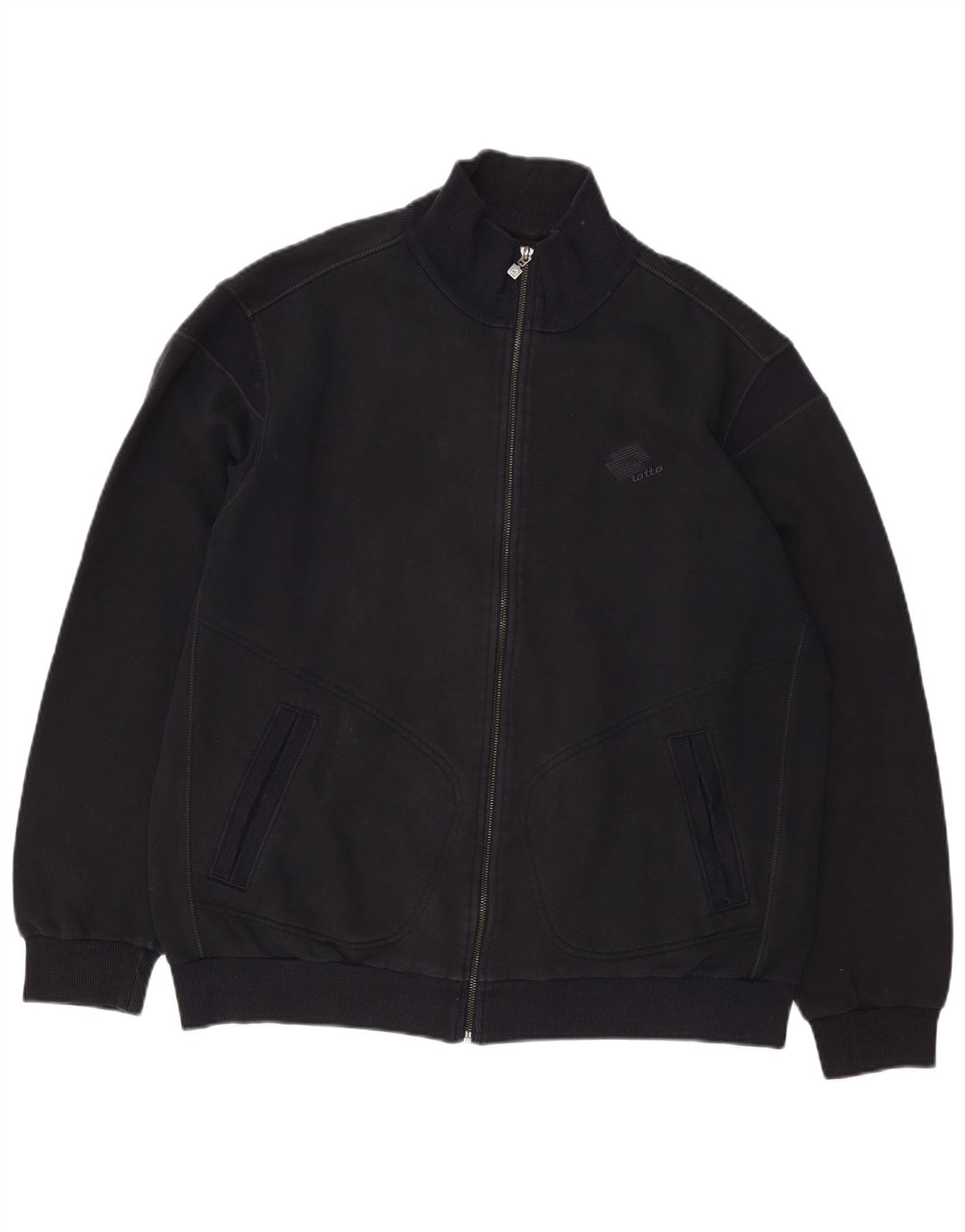 LOTTO muška trenirka gornja jakna 2XL crni pamuk