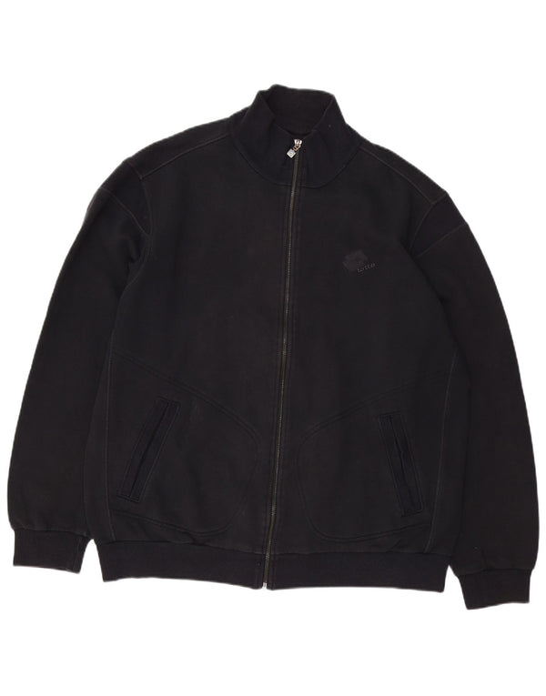 LOTTO muška trenirka gornja jakna 2XL crni pamuk