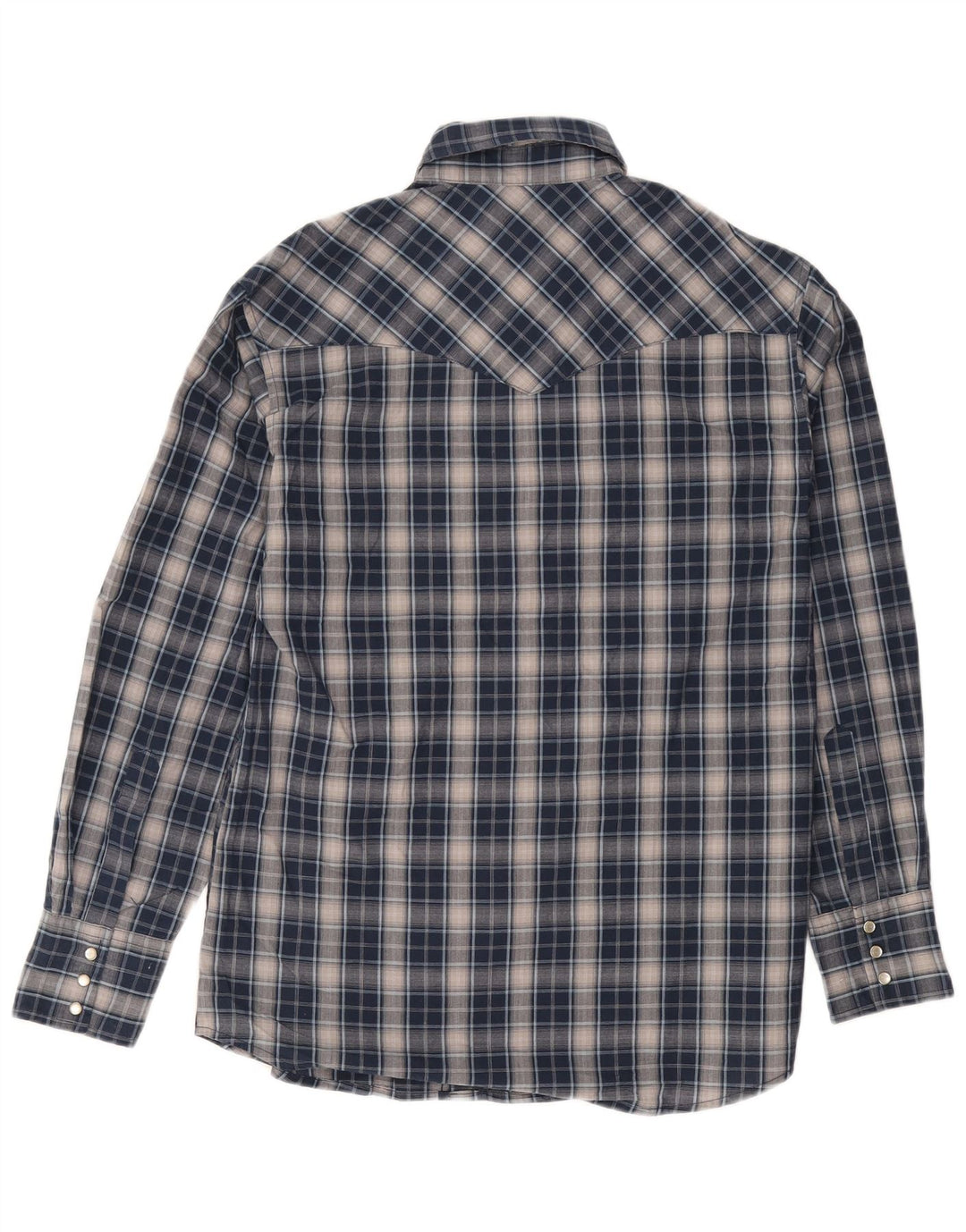 WRANGLER Muška košulja Srednja tamnoplava karirana pamuk