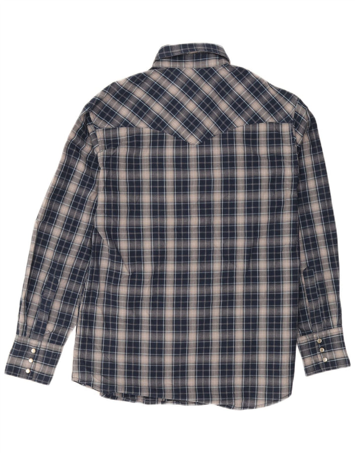 WRANGLER Muška košulja Srednja tamnoplava karirana pamuk