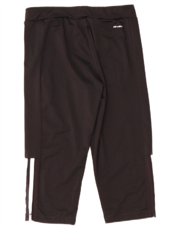 Adidas Climalite Capri trenirke za dječake 13-14 godina, crne poliesterske hlače