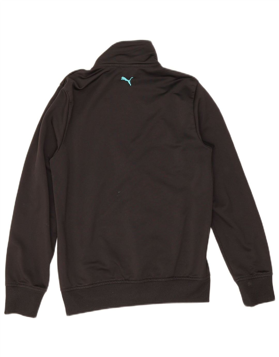 Puma Boys Graphic Trenirka Gornja jakna 11-12 godina crni poliester