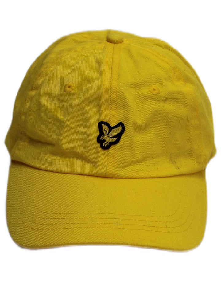 LYLE & SCOTT Muška bejzbolska kapa jedne veličine, žuta pamučna klasična
