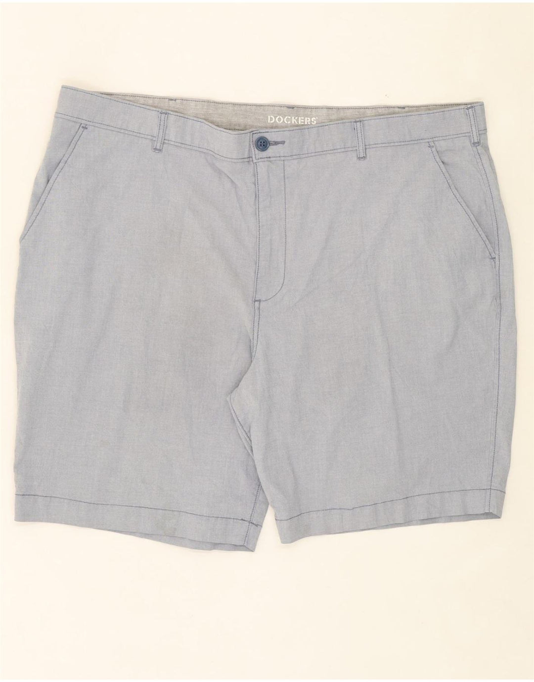 DOCKERS Mens Chino Shorts W42 2XL Blue Cotton Vintage Dockers and Second-Hand Dockers from Messina Hembry 