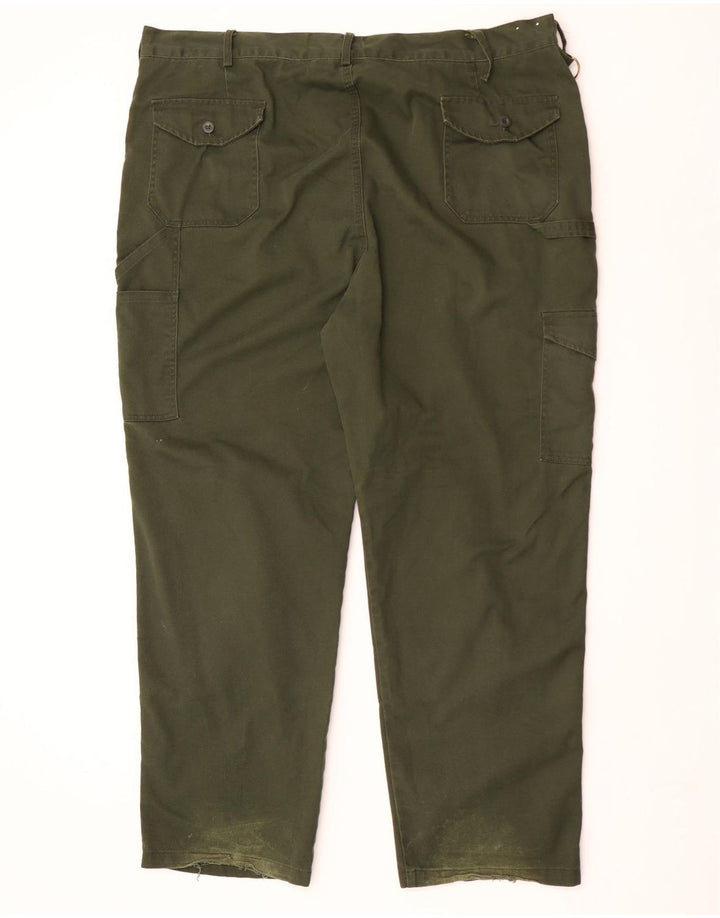 Dickies muške kargo hlače s klinovima W44 L31 zeleni poliester
