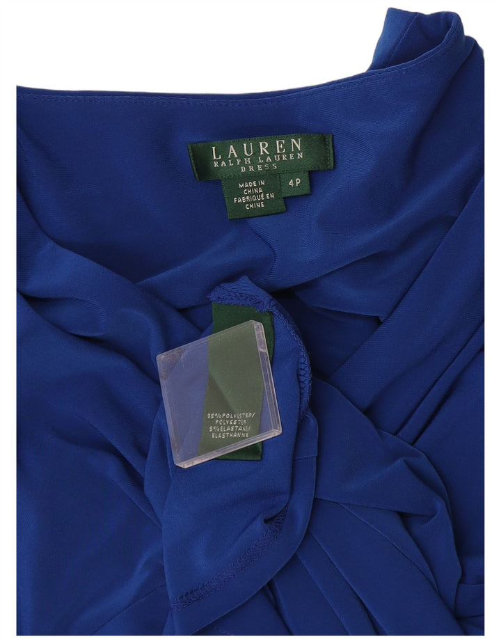 Ralph Lauren ženska plava haljina bez rukava US 4 Mala plava poliester