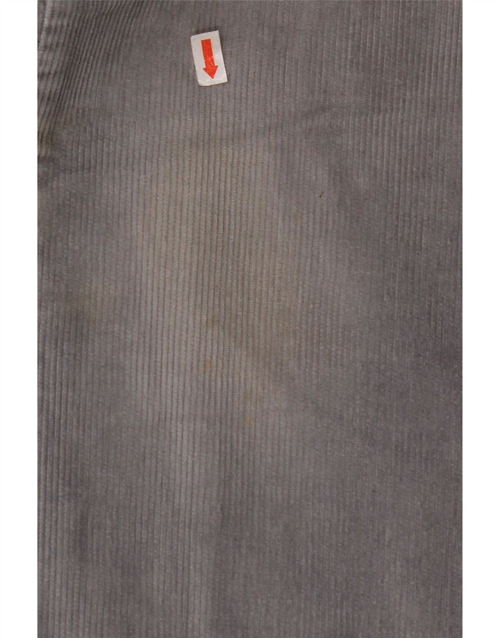 RIFLE Muške ravne hlače od samta W28 L28 plavi pamuk