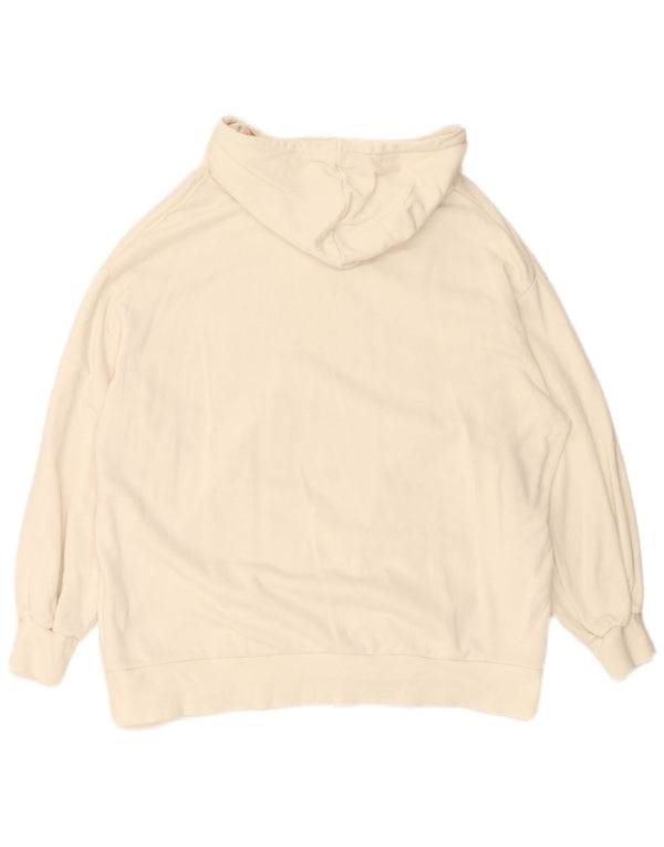 PUMA Ženska velika majica s kapuljačom UK 14 Srednje bijeli pamuk