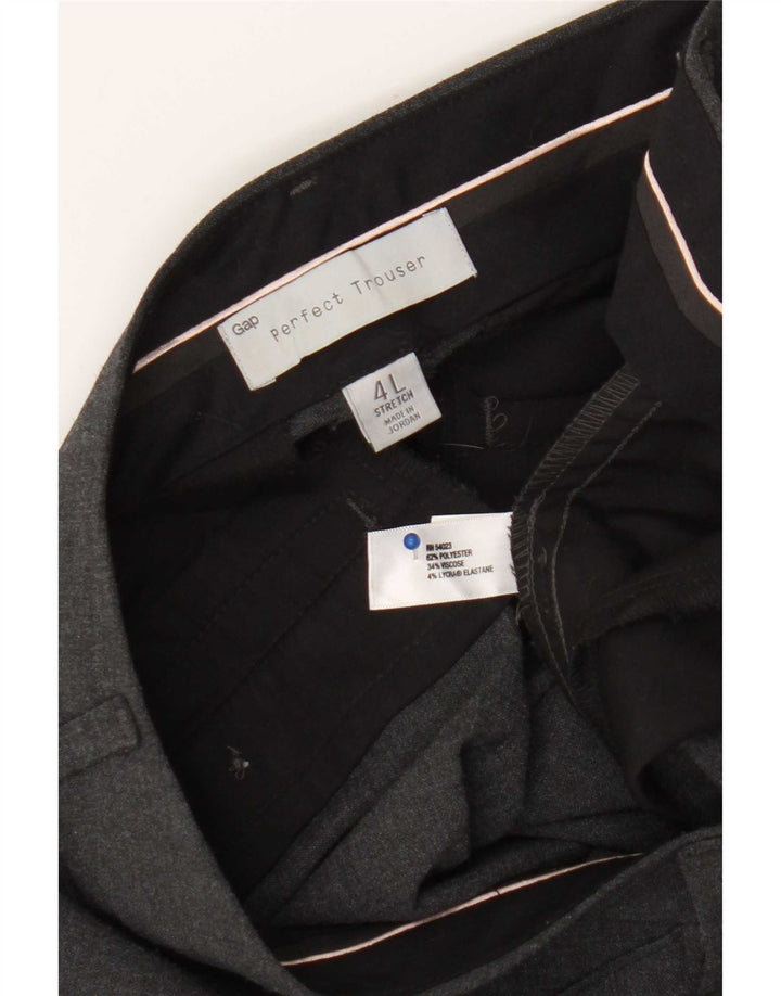 Ženske hlače Gap Bootcut odijelo US 4 male W31 L34 sivi poliester