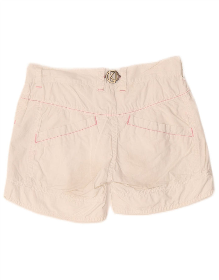 Ženske kratke hlače Calvin Klein W28 Srednje bijeli pamuk
