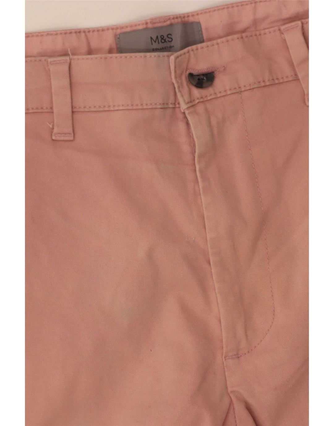 Marks & Spencer muške chino kratke hlače W32 srednje ružičasti pamuk