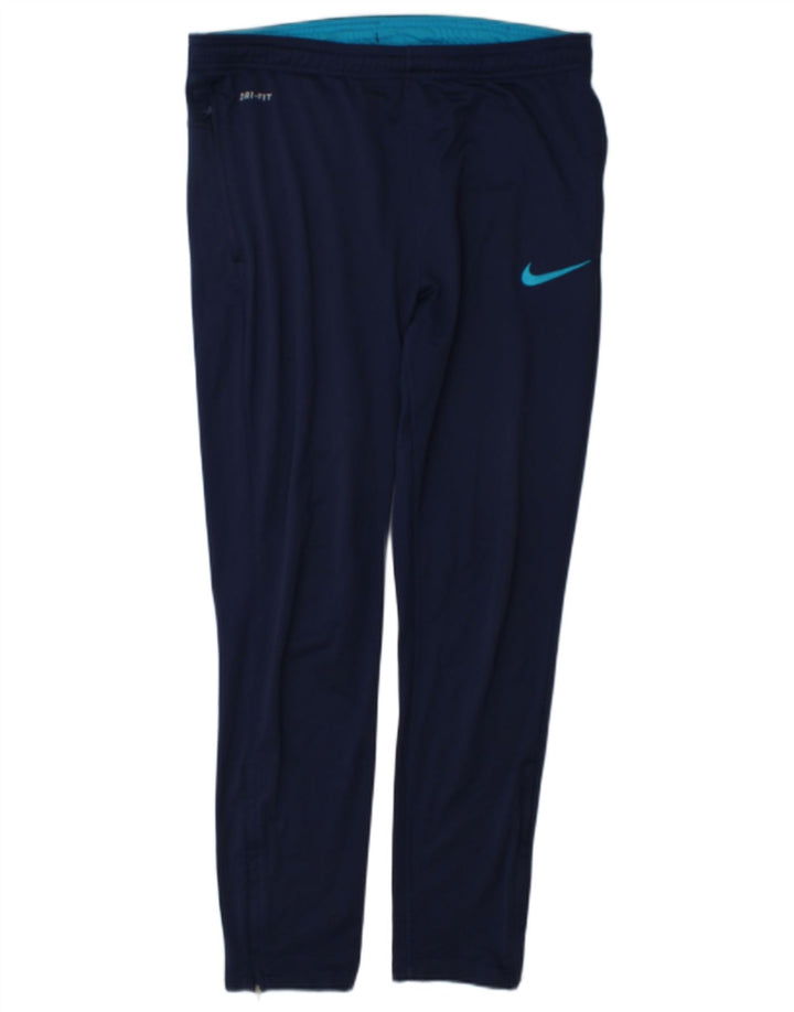 Nike muške Dri Fit hlače za trenirku Srednje tamnoplavi poliester