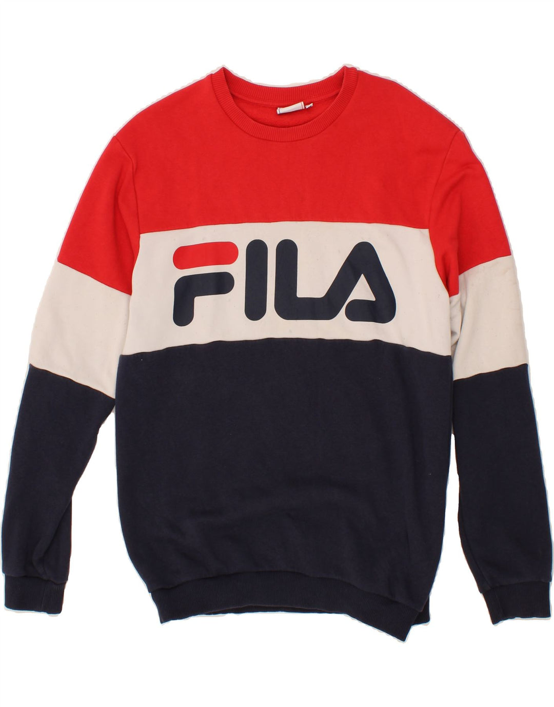 FILA muški džemper s grafičkim motivima srednje raznobojne boje
