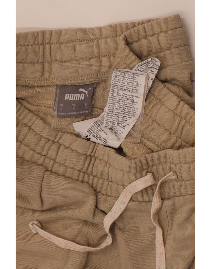 Puma muške trenirke Hlače Joggers Medium Beige Pamuk