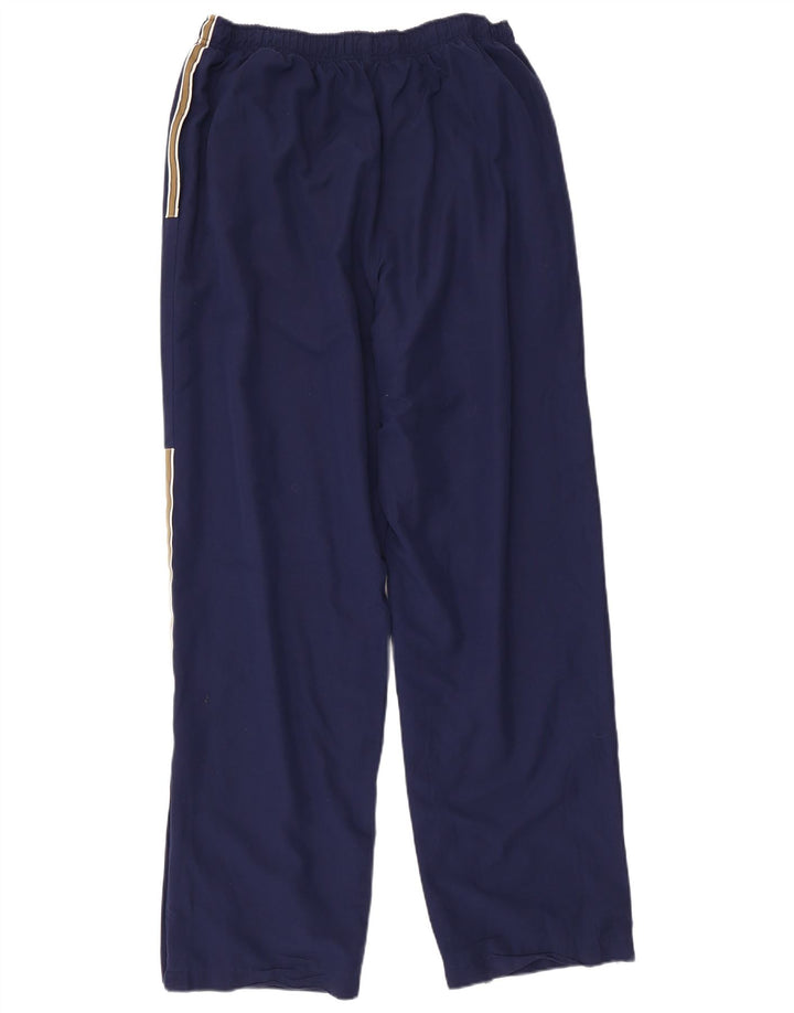 FILA Mens Graphic Tracksuit Trousers XL Navy Blue Polyester