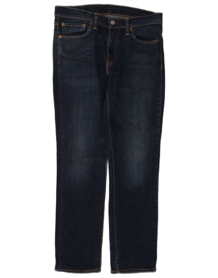Levi's ženske 511 uske traperice W32 L30 tamnoplavi pamuk