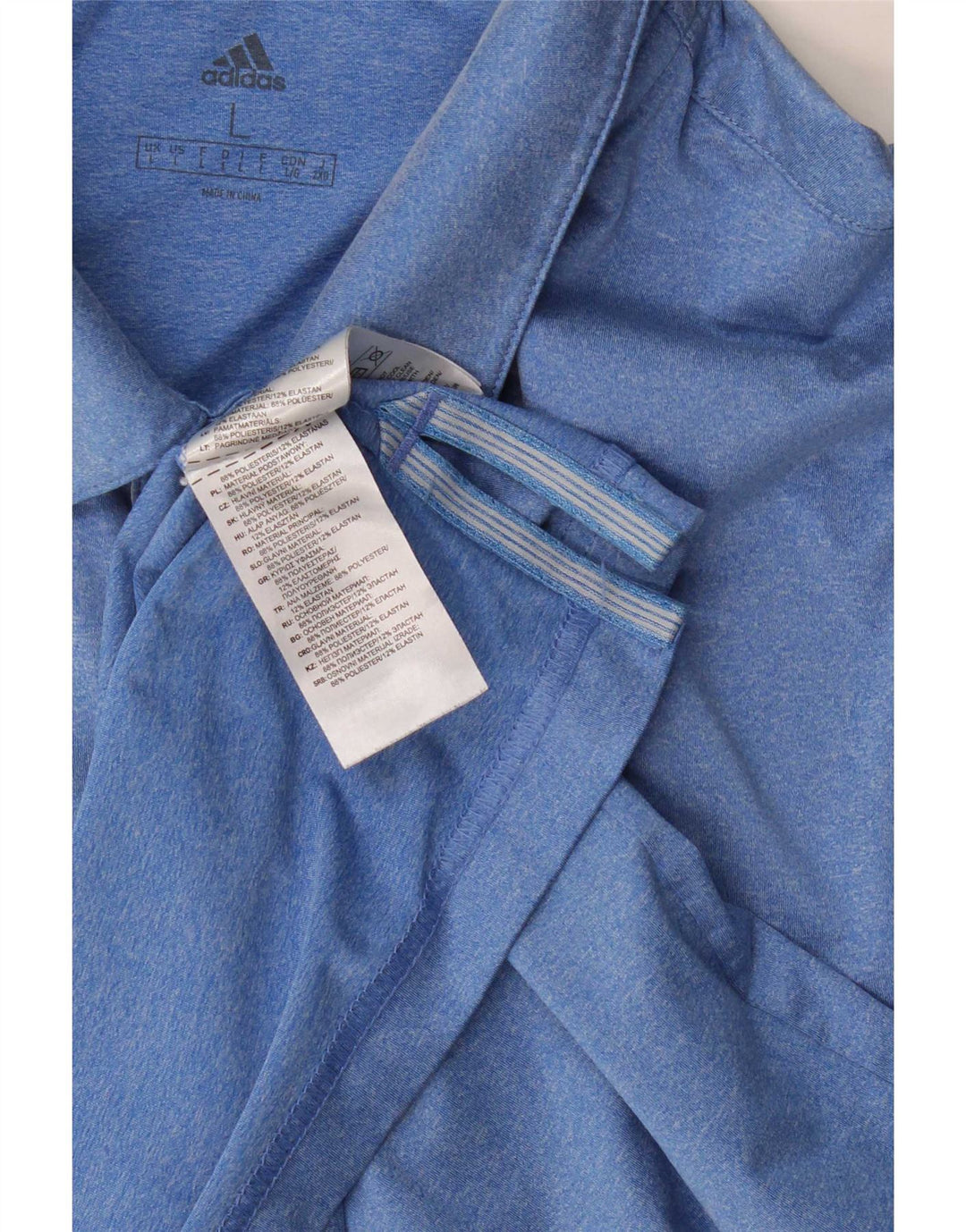 Adidas muška polo majica velika plava poliester