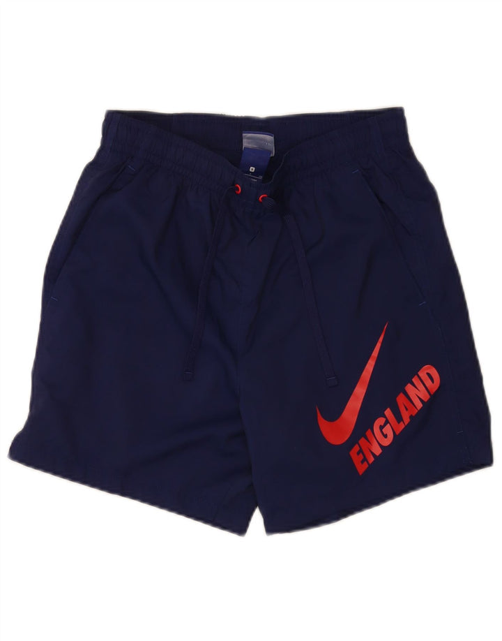 Nike muške kratke hlače za kupanje s grafičkim motivima male tamnoplave poliesterske boje