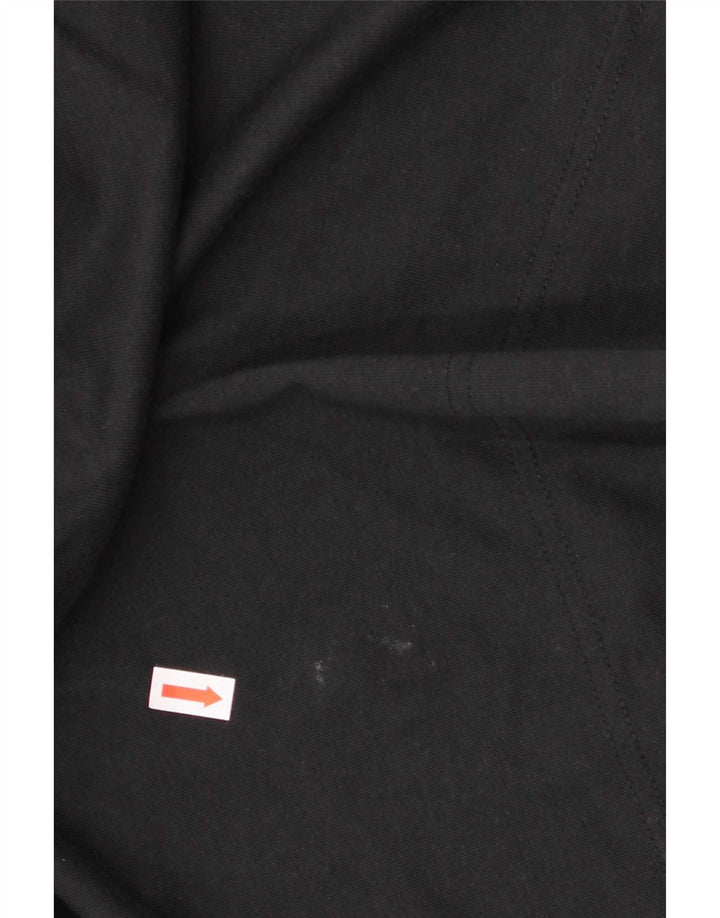 Nike muška majica dugih rukava s grafikom, velika crna