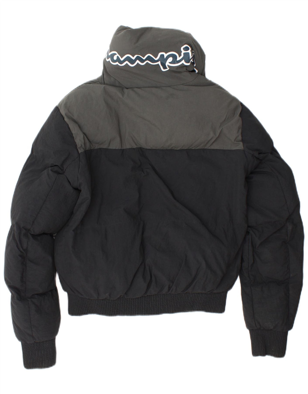 CHAMPION Ženska široka jakna s podstavljenom grafikom UK 6 XS Black Colourblock