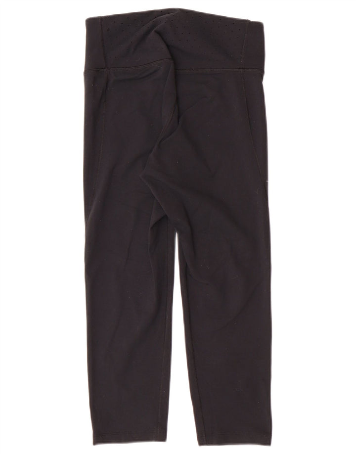 NIKE ženske Dri Fit Capri tajice UK 8 Male crne najlonske