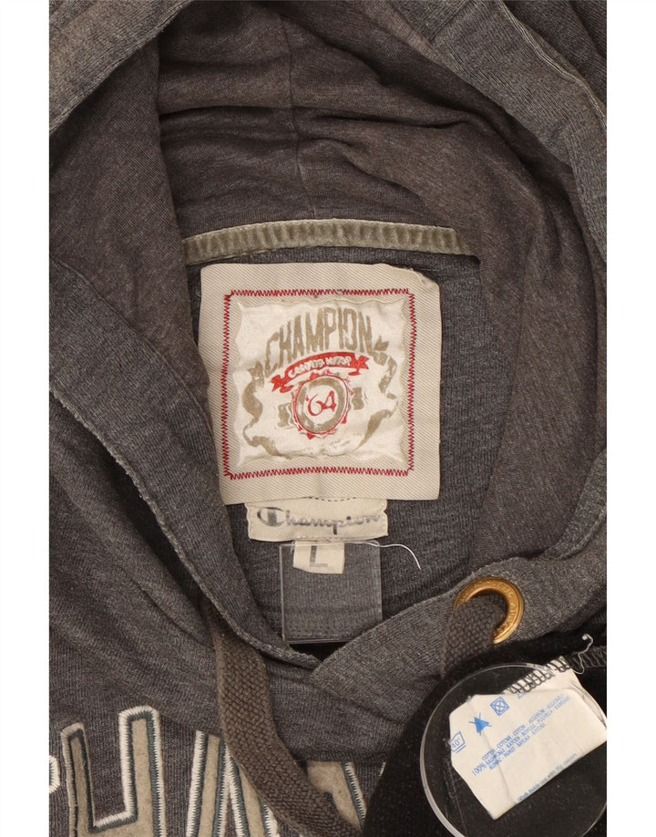 CHAMPION Ženska majica s kapuljačom s kapuljačom UK 16 Veliki sivi pamuk