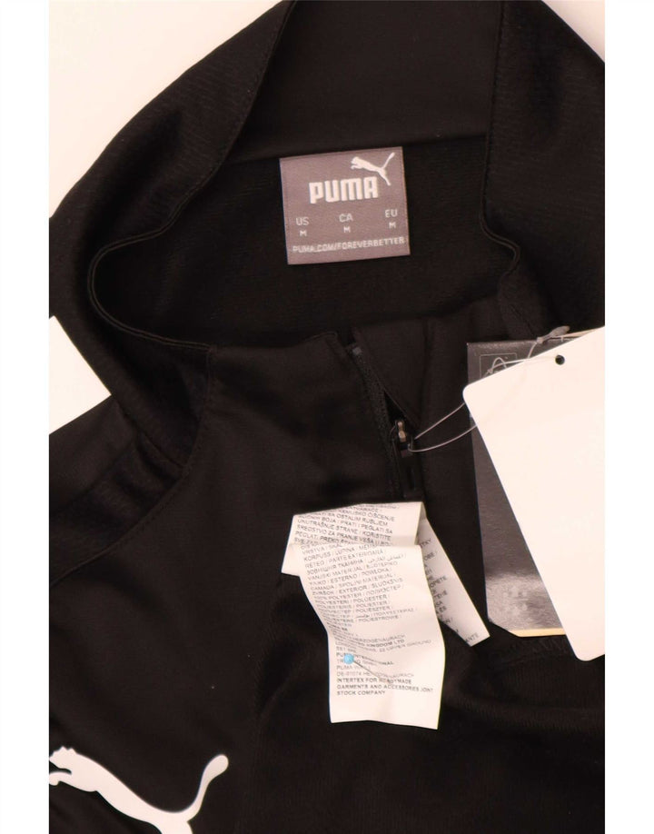 Puma muška majica dugih rukava srednje crne sportske boje