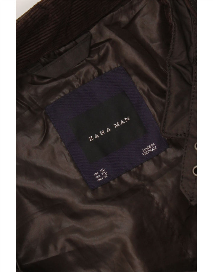 Zara muška pomoćna jakna UK 42 XL smeđa