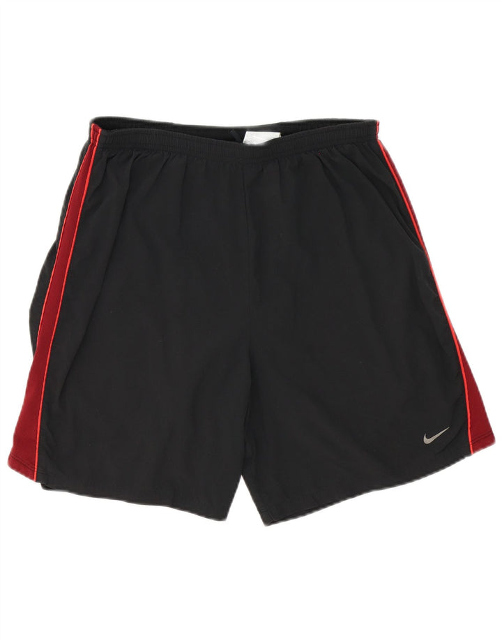 Nike Dri Fit sportske kratke hlače srednje crne boje od poliestera
