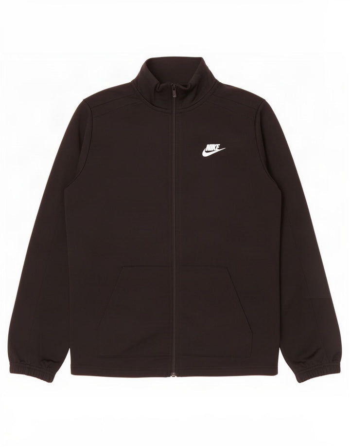 Nike Boys Graphic Trenirka Gornja jakna 12-13 godina XL crna poliester