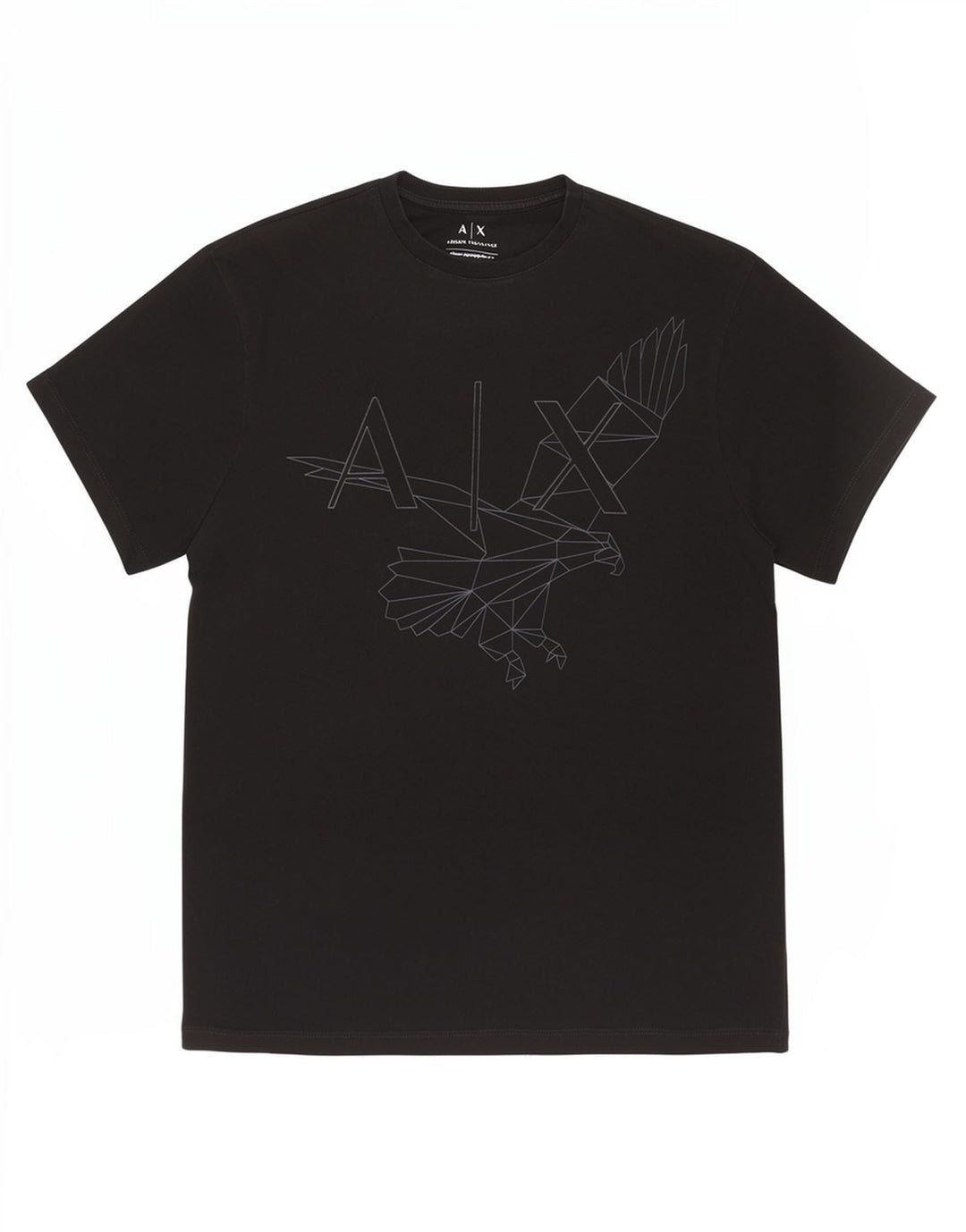 Armani Exchange muška majica kratkih rukava Regular Graphic Small Black Geometric