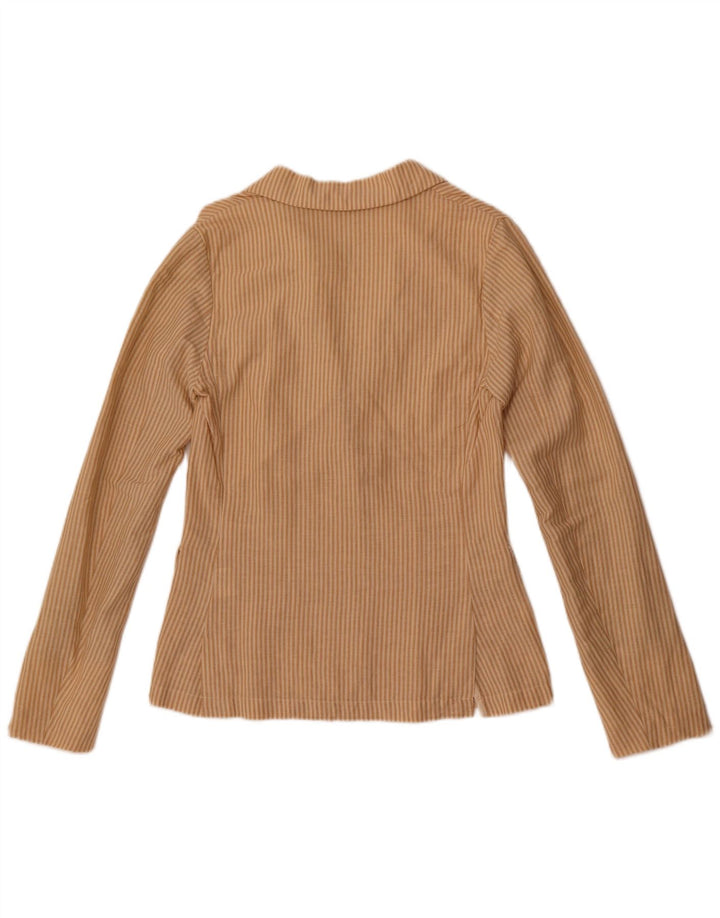 Maison Scotch ženski sako sa 2 gumba veličine 1 male bež pruge