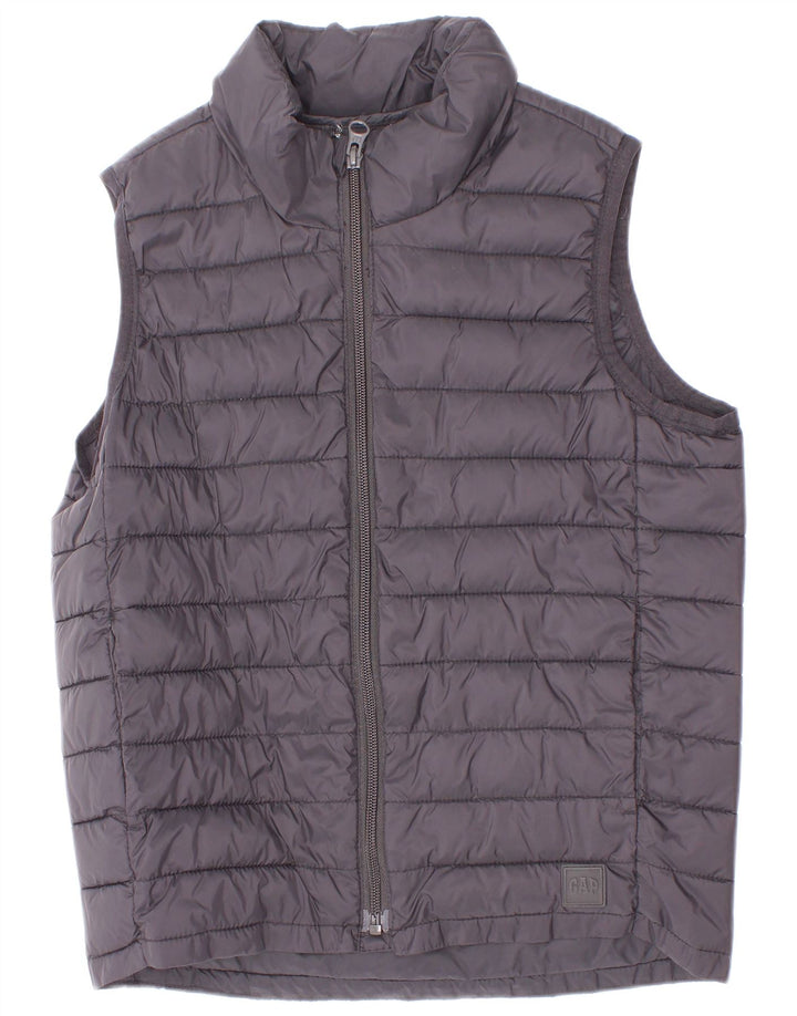 Gap Boys Padded Gilet 6-7 Years Small Navy Blue Najlon