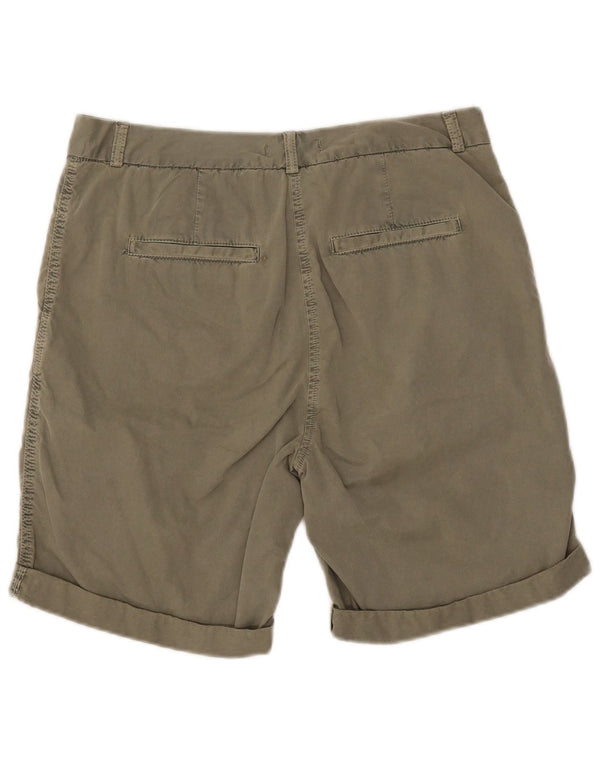 Marks & Spencer ženske kratke chino hlače visokog struka UK 12 srednje W32 kaki