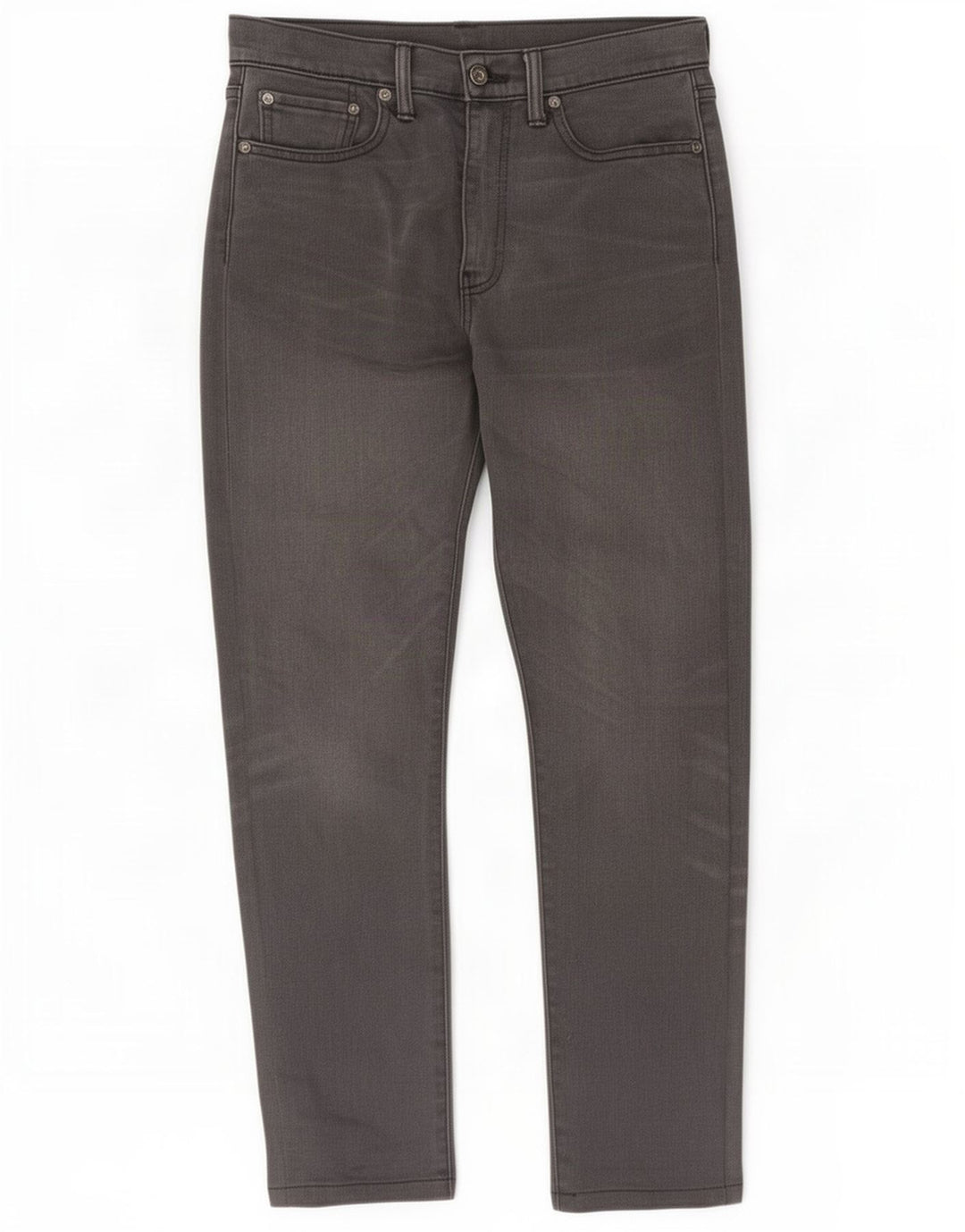 Levi's muške 522 uske traperice W29 L32 sivi pamuk