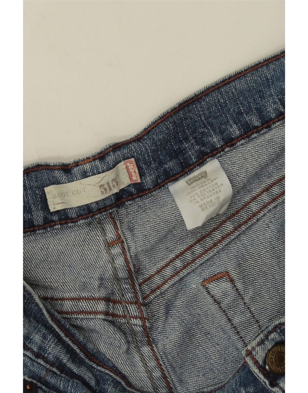 Levi's muške 515 Bootcut traperice W30 L31 plavi pamuk