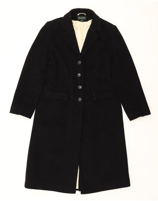 BLARNEY WOOLEN MILLS Ženski kaput UK 12 Srednja crna vuna