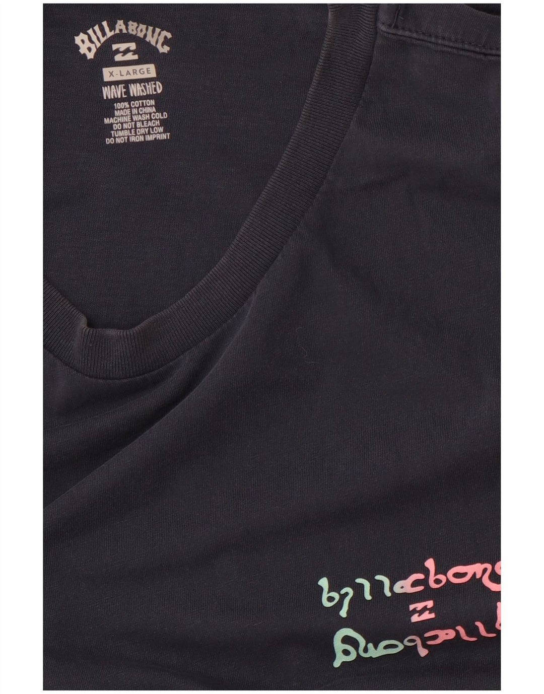 BILLABONG muška majica kratkih rukava s grafičkim motivima XL, tamnoplavi pamuk