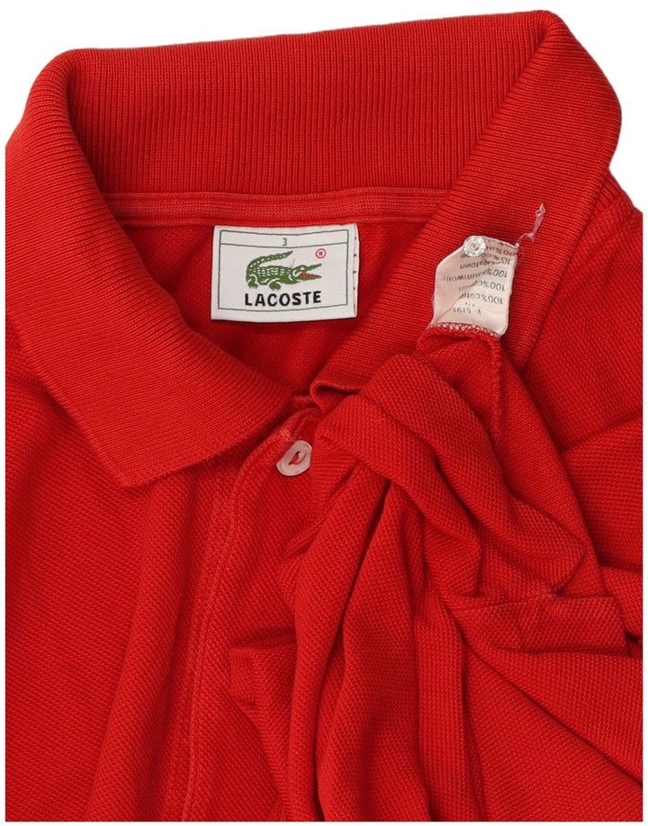 Lacoste muška polo majica veličine 3 mala crvena pamuk