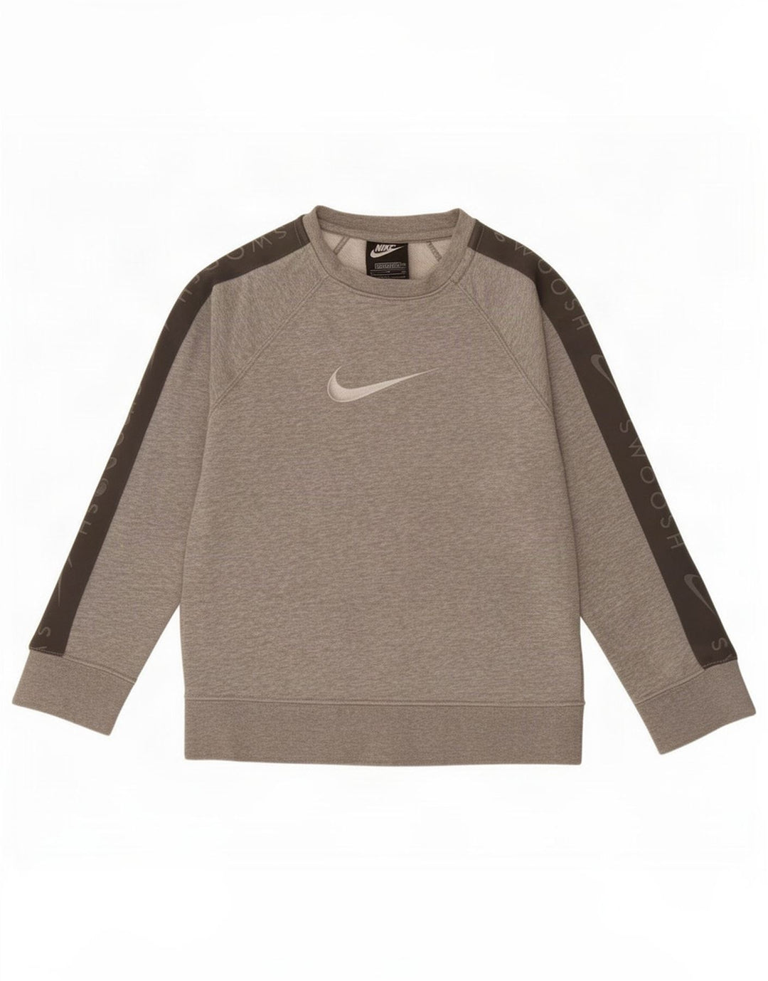 Nike Boys Graphic Sweatshirt Džemper 8-9 godina Mali sivi pamuk