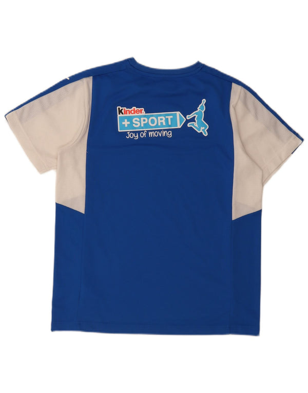 Puma Boys Italia Majica kratkih rukava s grafičkim motivima 15-16 godina 2XL plava boja