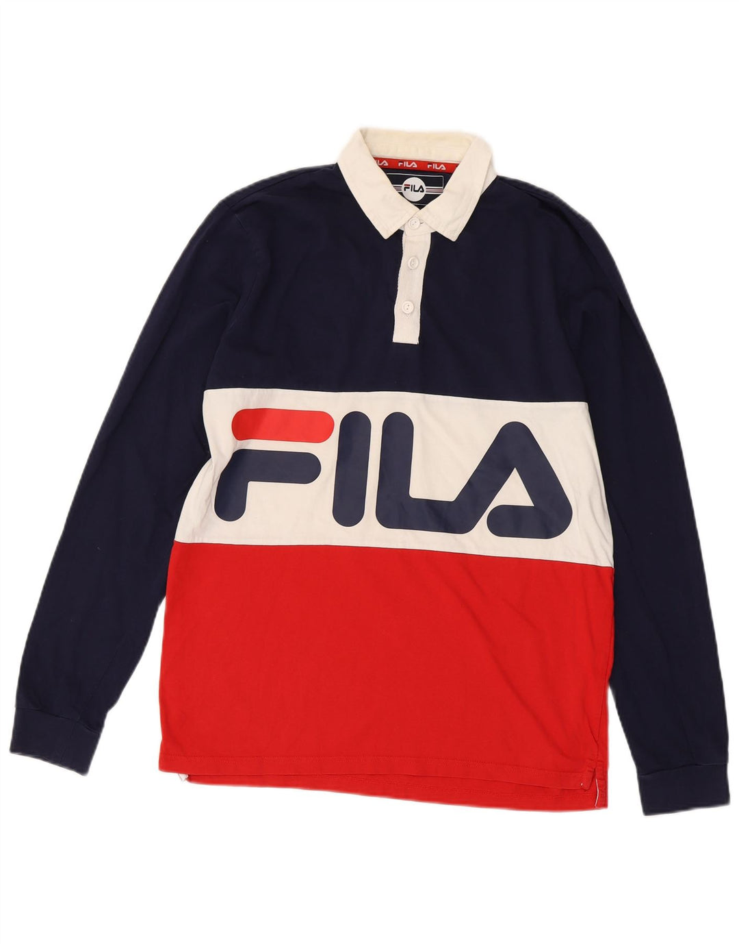 Fila muška ragbi polo majica s grafičkim motivima, srednje raznobojna boja