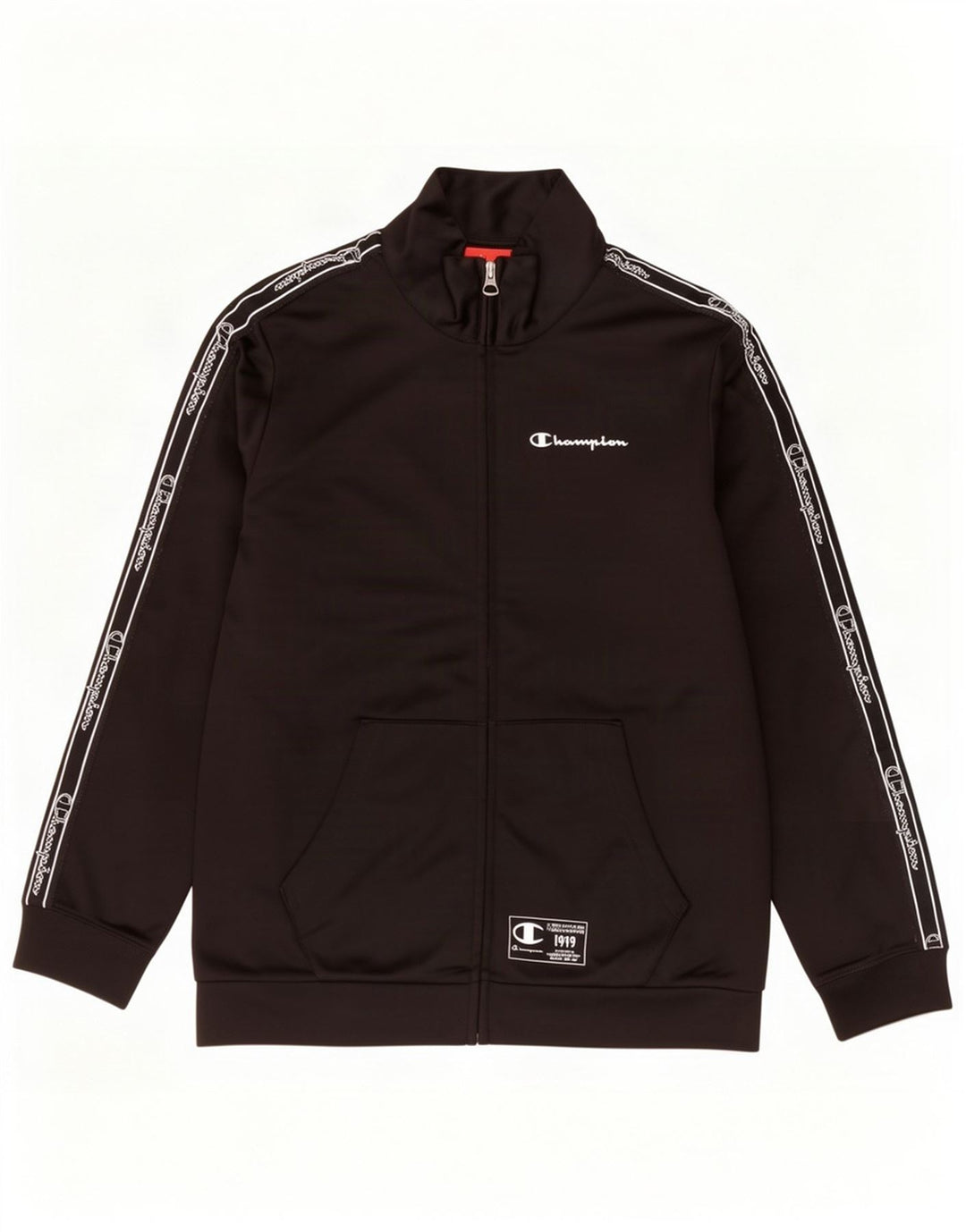 Gornja jakna trenirke Champion Boys Graphic 11-12 Years Large Black
