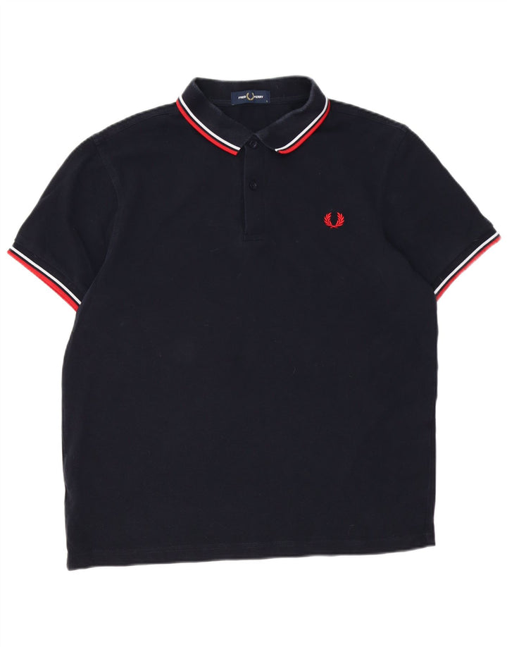 Fred Perry muška polo majica velika tamnoplava pamuk
