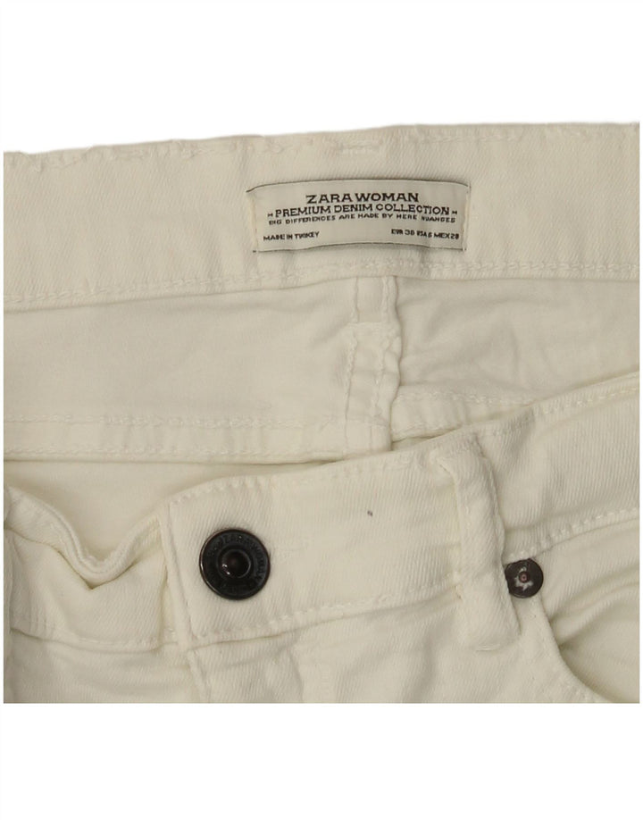 ZARA ženske uske traperice EU 38 male W28 L26 bijele
